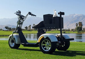 3-Wheel Rebel Golf Scooter - Extended Range